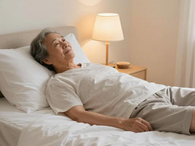 卧床长辈助浴